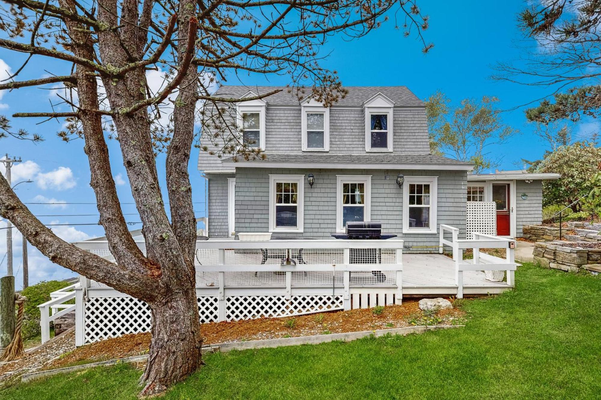 Вилла Spruce Ledge East Boothbay Экстерьер фото